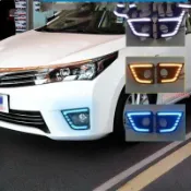 推薦 豐田ALTIS 11代 20142016年 日行燈 霧燈 書行燈 杠燈 卡羅拉專用 跑馬款