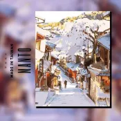 釘好內框🔥Manto【台灣製造】DIY數字油畫｜京都花見小路(4050M)