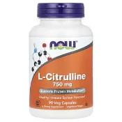 【iHerb】NOW Foods, L-瓜氨酸，750 毫克，90 粒素食膠囊