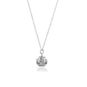 (近新品) Tiffany&Co. 蒂芙尼 羅馬數字圓球925純銀項鍊