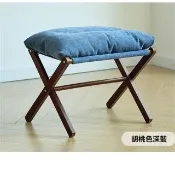 超微米-實木擱腳凳 辦公室工位腳踏 單人沙發午休腳托搖椅 放腳凳 折疊換鞋凳(折疊換鞋凳)