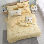 (店+)布丁狗寢具｜床包 薄被套 四季雙人涼被 枕套 抱枕 100%精梳棉 適用IKEA尺寸 野餐趣兩色｜佳美寢飾