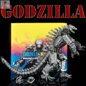 (機械哥吉拉-Godzilla)2021電影版 SHM機械哥斯拉大戰 金剛怪獸 恐龍關節可動 模型玩具