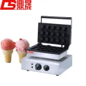 訂金-鼎晟DS-213雪糕皮機蛋捲機冰淇淋託脆皮機鷄蛋捲機小型甜筒機蛋筒