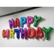 ♥氣球窩♥16吋小尺寸英文字母鋁箔球.HAPPY BIRTHDAY生日快樂/生日字母佈置/DIY/生日派對