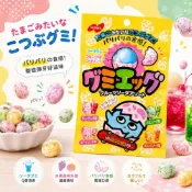 (店+)【貓咪姐妹】日本NOBEL 諾貝爾 恐龍蛋蘇打脆皮軟糖 40g  雙口感軟糖 恐龍蛋軟糖 軟糖 脆皮軟糖 日本零食
