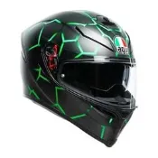 【優惠特價】AGV K5-S 彩繪 Vulcanum 火山綠 全罩式安全帽 K5S 玻纖 內墨鏡 K-5