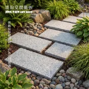 【璟田】天然原石 觀音石荔面踏板 景觀設計師款 侘寂北歐風 庭園造景 枯山水 景觀石材 草皮跳石 戶外步道