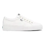 【Keds】JUMP KICK DUO LEATHER 簡約運動風皮革厚底鞋 (9211W123212)