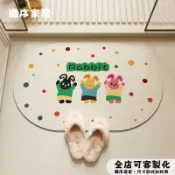 可客製 浴室地墊 珪藻土 軟式 軟地墊 矽藻土 吸水止滑防滑 地毯 矽藻土地墊 速幹 硅藻土 脚踏墊