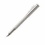 【Graf von Faber-Castell】經典系列鍍白金鋼筆 F尖 VIP刻字服務(原廠正貨)