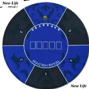 【臺灣出貨 免運】圓形桌布德州撲克專用桌墊德撲桌布墊打撲克牌加厚桌面檯布