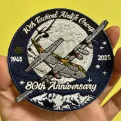 中華民國空軍/第10空運大隊/C-130H/80週年紀念/中秋節/刺繡/臂章