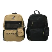 (店+)【KANGOL】KANGOL 袋鼠 後背包 尼龍後背包 附小零錢包 袋鼠包包 袋鼠後背包 原廠公司貨-正品 男生後背包 (現貨)