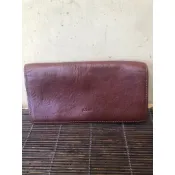 二手良品Cowa全真皮全牛皮長夾零錢包證件夾