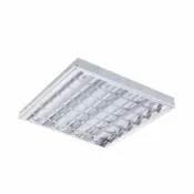 (店+)【Philips 飛利浦】LED T8輕鋼架燈 2尺4管 白光 辦公室燈 燈具含燈管 TBS288 G2 (2入)