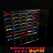 獅子國際購 {保固一年 可打統編}1:64風火輪小汽車展示柜定制玩具車模展示架多美卡車模tomy收納盒