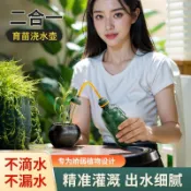 🚀免運🚚臺灣出貨🚚澆花器 花盆 自動澆水器 花器 園藝 灑水器 奇花擠壓式 長嘴透明噴壺 塑料高檔澆花盆栽灑水器
