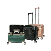 (店+)17吋 機長箱 化妝箱 攝影箱 工具箱鋁框登機行李箱