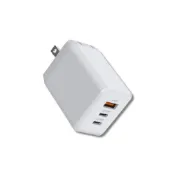 (店+)☆氮化鎵三口充電器65W 豆腐頭 充電頭 3孔 USB充電頭 Type-C USBA 65W 快充