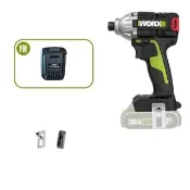 【WORX 威克士】20V 230Nm 鋰電衝擊起子機 WU290D.9+F47(可用牧田電池 起子機 三檔調節 鋰電LED燈)