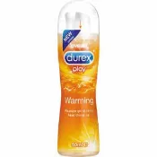♣送潤滑液! 【杜蕾斯Durex】熱感潤滑液50ml 人體潤滑劑 水溶性潤滑液 潤滑油 情趣 夫妻房事 *R-20自慰器
