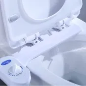 【DREAMCATCHER】免插電雙噴頭免治馬桶器(洗淨便座/簡易免治馬桶器/洗屁屁神器)