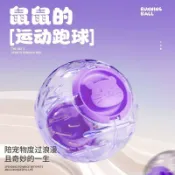 【台灣發貨】倉鼠跑球 倉鼠滾球 倉鼠運動跑球 倉鼠玩具球  倉鼠跑球運動解悶滾球金絲侏儒布丁鼠跑步滾輪便攜外出小寵玩具