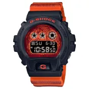 大高雄鐘錶城 CASIO卡西歐G-SHOCK DW-6900TD-4流行感十足/橘配黑50mm｜樂天領券現折★全館特惠中★指定刷卡回饋10%