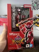  接近全新暴太郎shf 咚桃太郎shf 暴太郎戰隊咚兄弟 超級戰隊shf  僅拍壹期視頻回盒 肩甲有壹邊球形