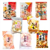 日韓小潼 日本 岡田 三河屋 柴田 神田 竹新 綜合海鮮仙貝 蝦仙貝 海鮮餅大集合｜全店$299 全家取貨免運｜滿額折500｜APP下單最高賺19%點數⚡