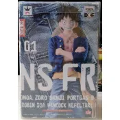 日版金證 海賊王 DXF Banpresto 01 魯夫公仔 牛仔褲 Jeans Freak