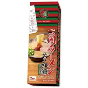 【日本一蘭拉麵】博多細麵(2食入) / 經典豚骨炒麵 燒拉麵(2人份) | 日本必買 九州限定 豚骨拉麵 泡麵 調理包