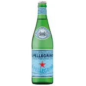 【BreezeOnline 微風精品線上】S.Pellegrino聖沛黎洛天然氣泡礦泉水500ml(玻璃瓶)
