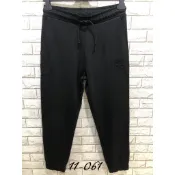 高雄凡賽斯歐洲精品 HUGO BOSS BOSS 左褲管立體鋼印字體 黑色 素面 縮口褲 長褲 長棉褲