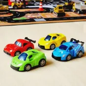 (店+)『Q版布加迪合金玩具車/4色』1:64 玩具小汽車 迴力車 玩具小車 合