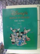 【等閑書房】《DISNEY'S WORLD OF ENGLISH SING ALONG! 》1冊90｜二手書B121