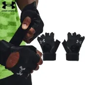 【UNDER ARMOUR】UA 男 重訓手套_1369830-001(黑色)