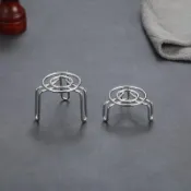 【萬用蒸架】迷你不鏽鋼蒸架小號超小蒸架蒸格家用奶鍋養生小鍋架子高矮三腳架 隔水蒸架 蒸籠架 蒸架 支架 蒸屜 蒸盤 易清