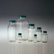 《Qorpak》方型螺蓋樣本瓶 Bottle, Wide Mouth French Square
