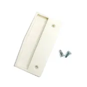 方型紗窗把手 牙白色 IE001塑膠紗門把手  取手 塑膠把手 引手 橫拉門手把 提手 DIY 零件 五金配件
