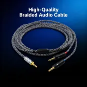 HiFi 8 芯平衡 2.5 4.4 6.5 XLR 適用於 Clear Celestee 全新 Focal ELEAR