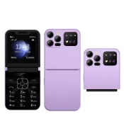 跨境雙卡mobile-phone外貿折疊翻蓋老人手機flip phone按鍵手機【北歐居家生活】