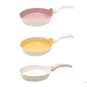 Neoflam ChouChou系列 16cm 煎蛋鍋 電磁底 奶茶色 whitepink 16公分