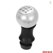 PEUGEOT Casytw 換檔旋鈕鍍鉻頭桿適配器手動 5 速變速箱更換標致 106 206 207 306 307 