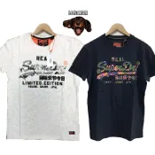 跩狗嚴選 極度乾燥 Superdry Logo 純棉 圓領 短袖 T恤 土耳其製 米灰 粉紅迷彩 白迷彩 淺灰 黑