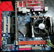 技嘉 GA-8I865GME 主機板 附贈cpu+檔片 可加購風扇+顯卡