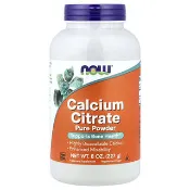 【iHerb】NOW Foods, 純檸檬酸鈣營養粉，8 盎司（227 克）