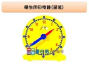 哥白尼的實驗室/數學教具/學生用日夜鐘(袋裝)/日月鐘 時鐘/USL遊思樂/時間概念 日夜變化 幼兒教具