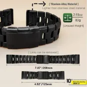 (店+)【ibits】Garmin fenix7 QuickFit 鈦合金快拆錶帶 適用佳明 7X/6x Pro 22/26mm